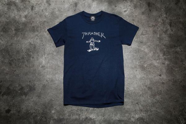 Thrasher Gonz T-Shirt Navy Blue