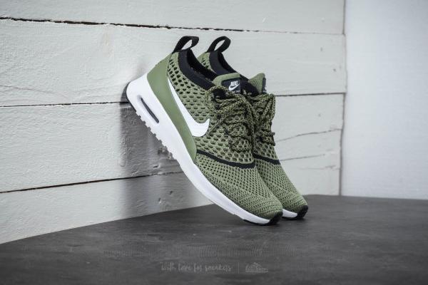 Nike Wmns Air Max Thea Ultra Flyknit Palm Green/ White-Black