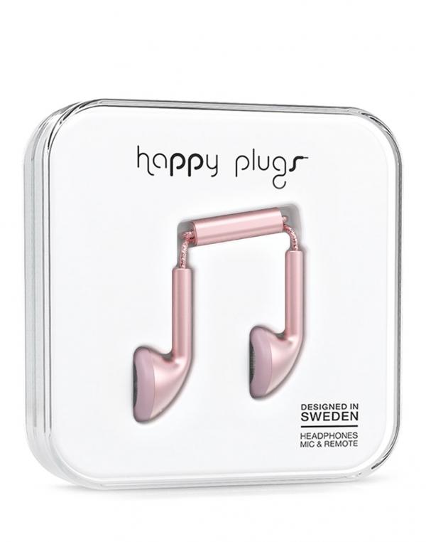 Happy Plugs Earbud Pink Gold