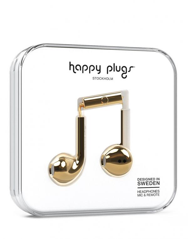 Happy Plugs Earbud Plus Gold