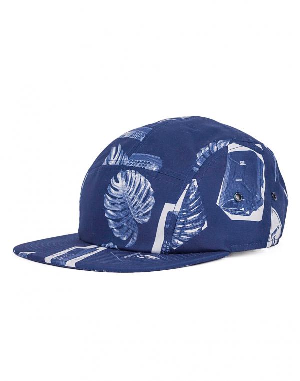 Kšiltovka Carhartt WIP Flammable Blue / White