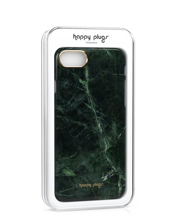 Na telefon Happy Plugs iPhone 7 Slim Case Green Marble