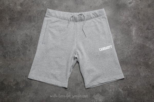 Carhartt WIP College Sweat Short Grey Heather/ White