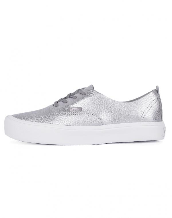 Sneakers - tenisky Vans Authentic Decon (Leather) Silver