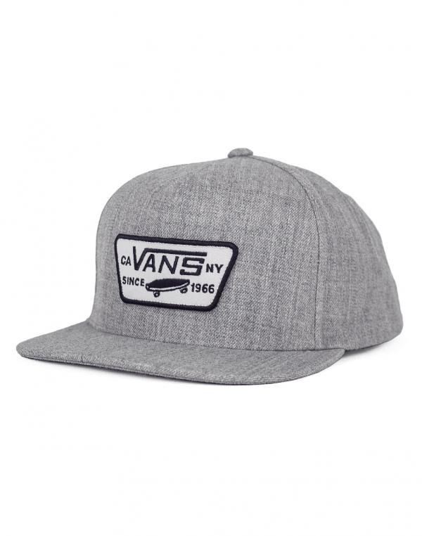 Kšiltovka Vans Full Patch Heather Grey