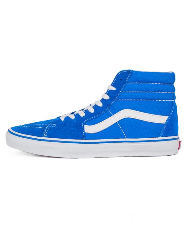 Sneakers - tenisky Vans SK8-Hi (Suede / Canvas) Imperial Blue