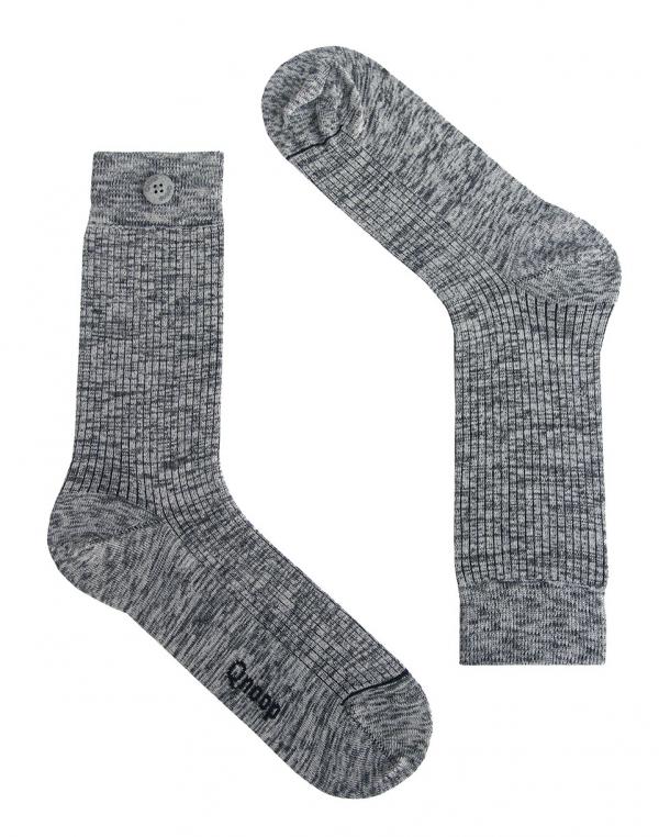 Qnoop Twisted Rib Grey 39-42