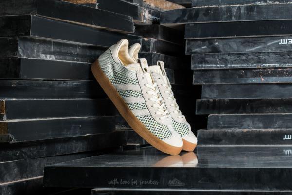 adidas Consortium Gazelle Primeknit x Sneaker Politics Cream White/ Cream White/ Collegiate Purple