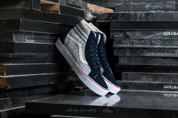 Vans Sk8-Hi Reissue Li (Speckle) Dress Blues/ White