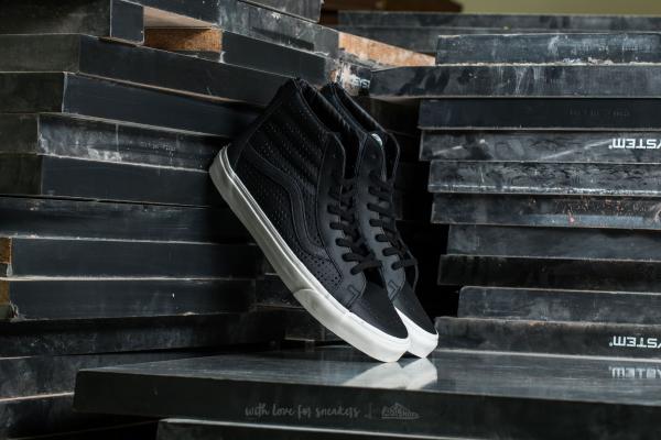 Vans Sk8-Hi Reissue Zi (Leather Perf) Black