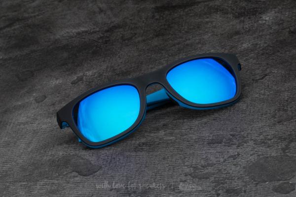 adidas x Italia Independent AOR004 Sunglasses Black/ Sky Led