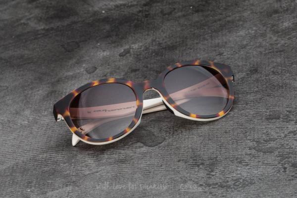 adidas x Italia Independent AOR002 Sunglasses Havana Brown/ White