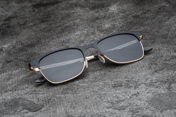 adidas x Italia Independent AOM001 Sunglasses Black/ Light Gold