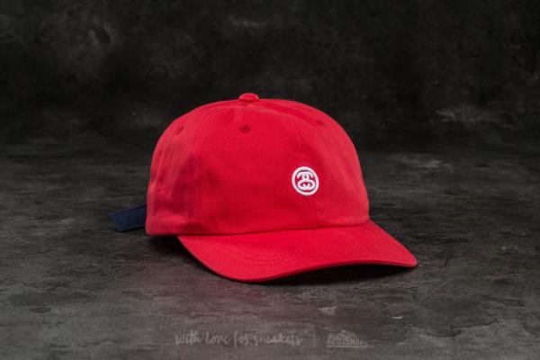 Stüssy Contrast Strap Cap Red