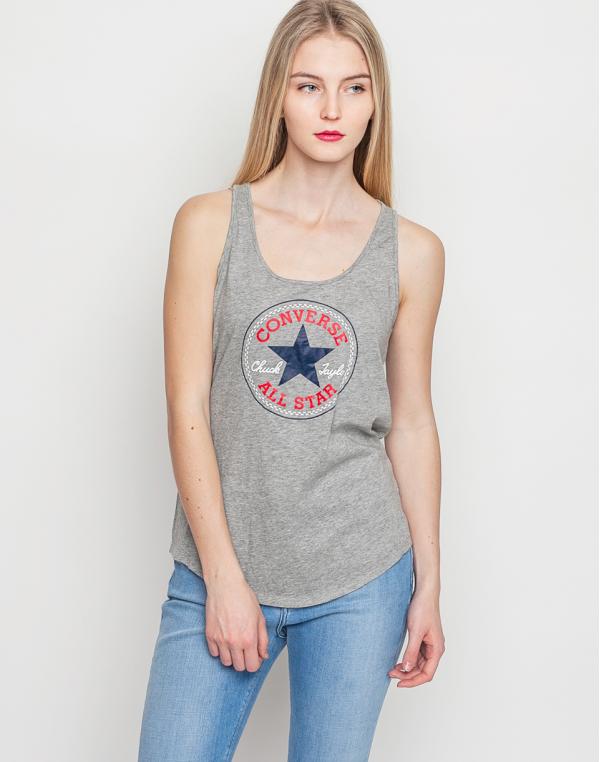 Logo tee Converse Chuck Patch Classic Vintage Grey Heather