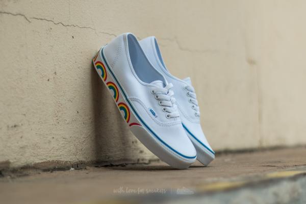 Vans Authentic (Rainbow Tape) True White