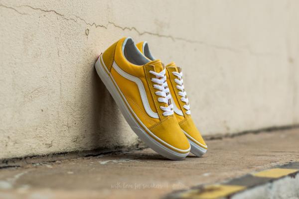 Vans Old Skool Seude/ Canvas Spectra Yellow/ True White