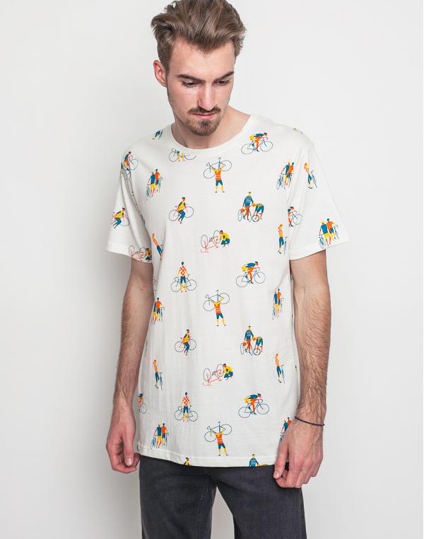 Triko Dedicated Bike People Off-White