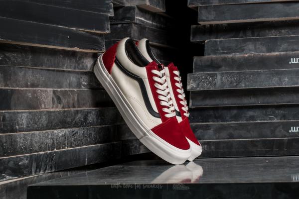 Vans OG Old Skool LX (Suede/Canvas) Red Dahlia