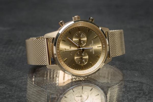 TRIWA Gold Nevil 2.0 Gold Mesh