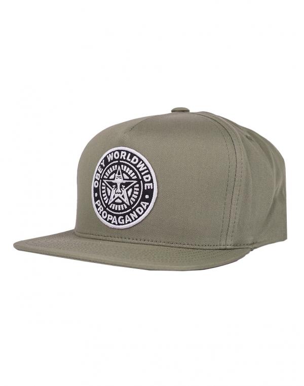 Kšiltovka Obey Classic Patch Light Army