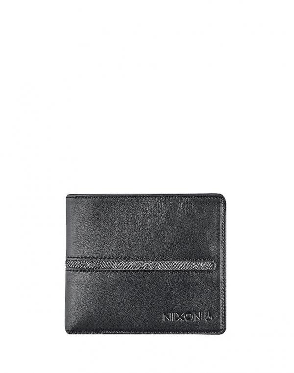 Peněženka Nixon Coastal Showdown Bi-Fold Zip Black