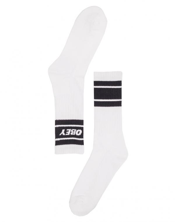 Ponožky Obey Cooper II White / Black