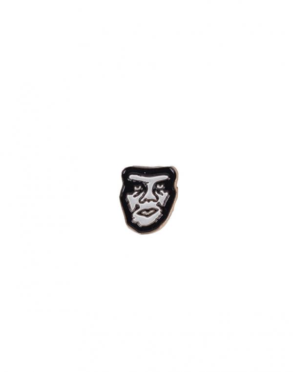 Obey Creeper Pin WHITE