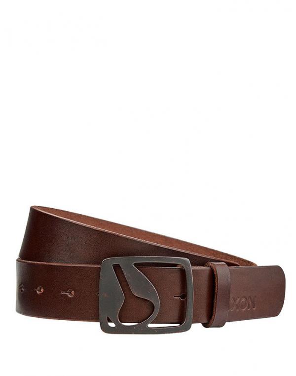 Nixon Icon Cut Out Belt II Chocolate M