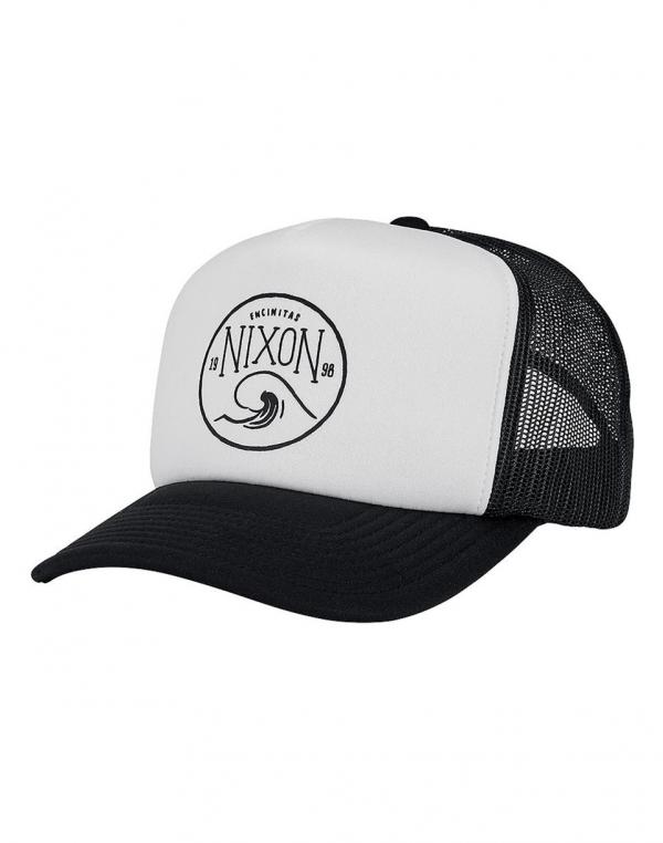 Kšiltovka Nixon Low White / Black