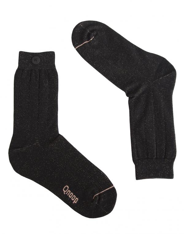 Qnoop Lurex All Over Black 35-38