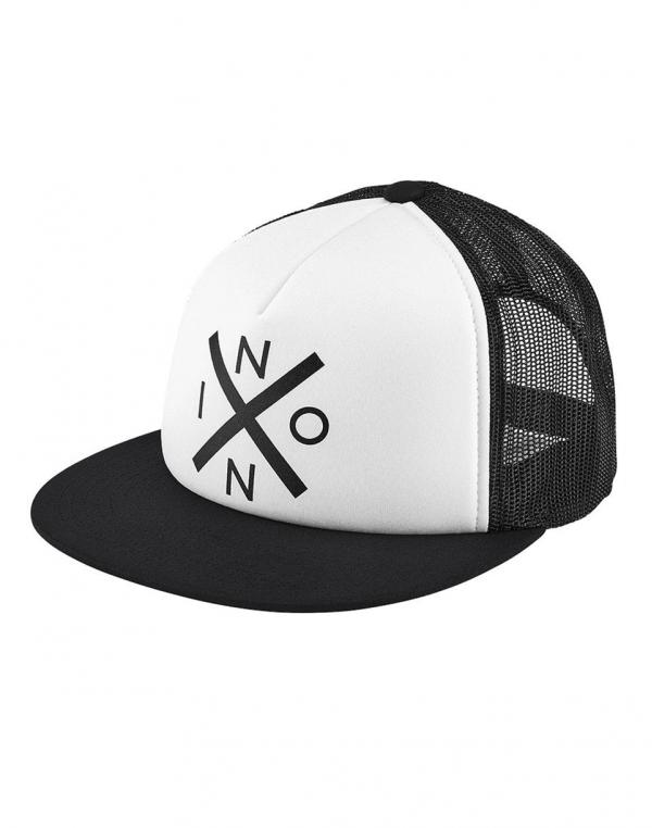 Kšiltovka Nixon Ridge Trucker Black / White