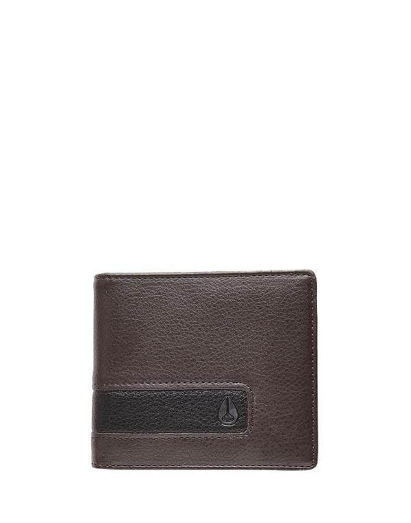 Nixon Showdown Bi-Fold Zip Brown