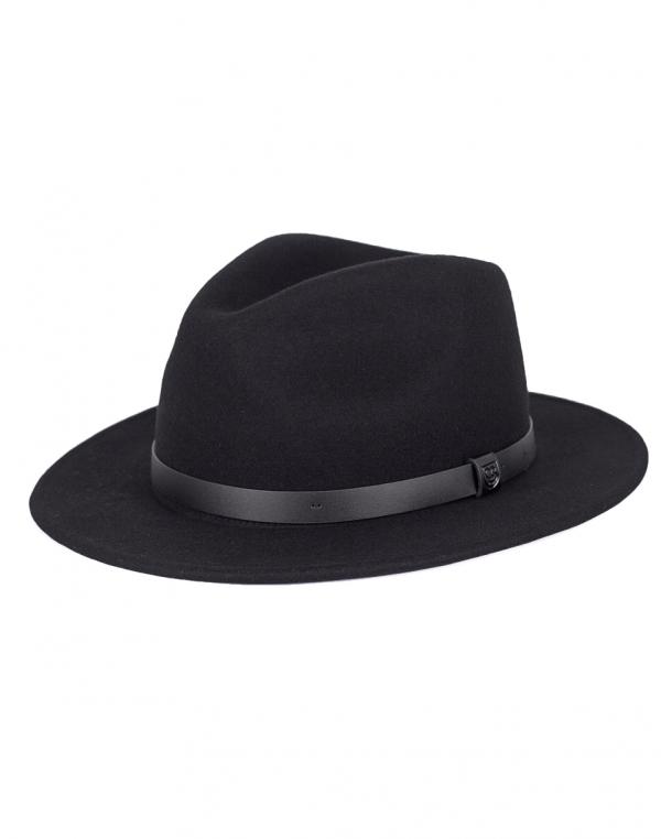 Klobouk Brixton Messer Black/Black
