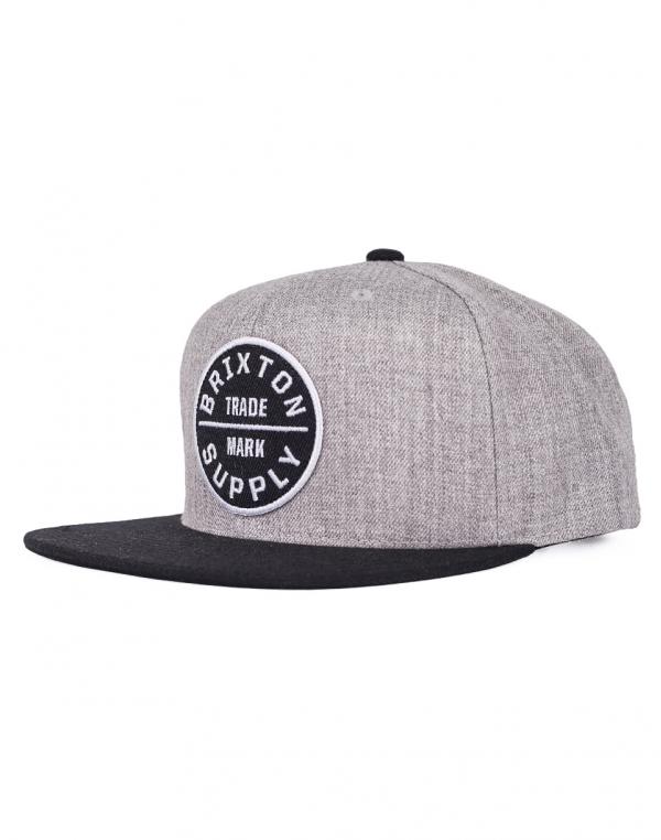 Brixton Oath III Heather Grey