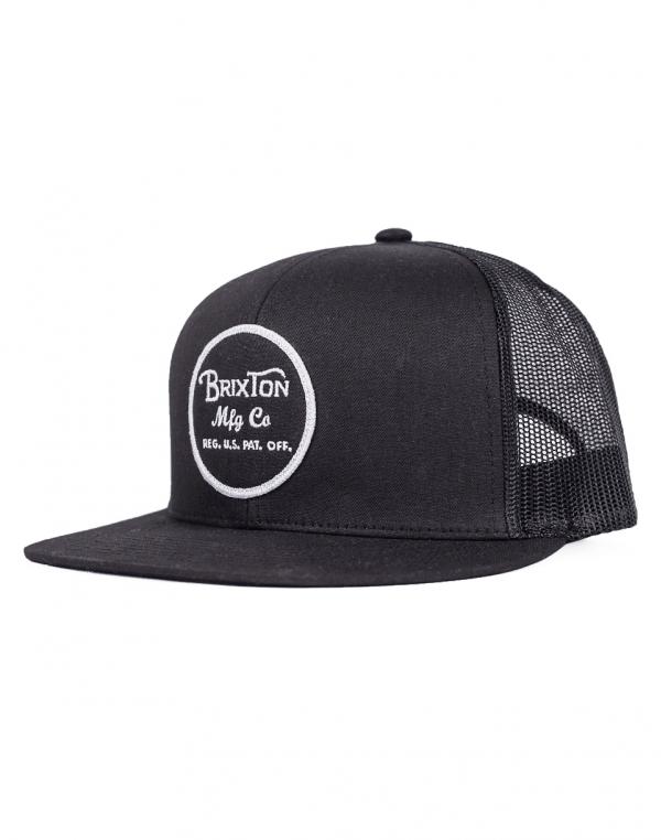 Kšiltovka Brixton Wheeler Black/Black