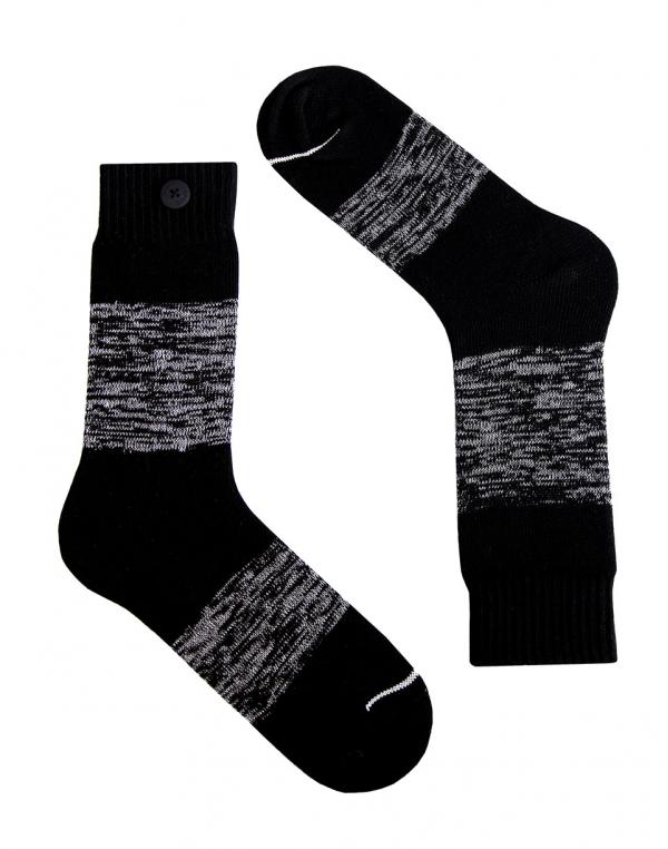 Ponožky Qnoop Heavy Twist Black