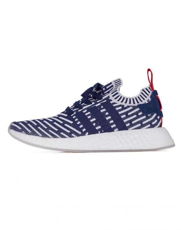 Sneakers - tenisky Adidas Originals NMD R2 Primeknit CONAVY/CGREEN/FTWWHT