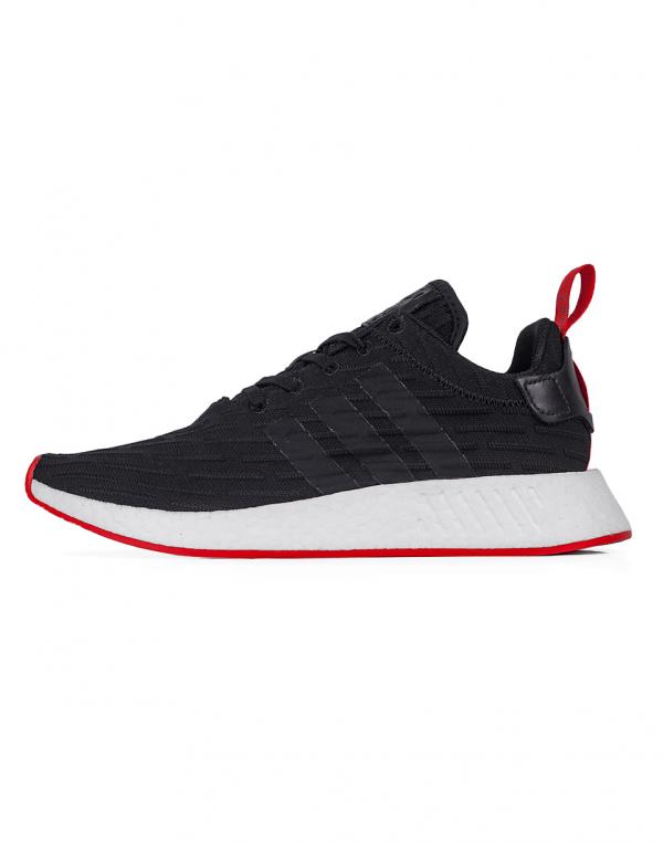 Sneakers - tenisky Adidas Originals NMD R2 Primeknit Core Black / Core Black / Core Red