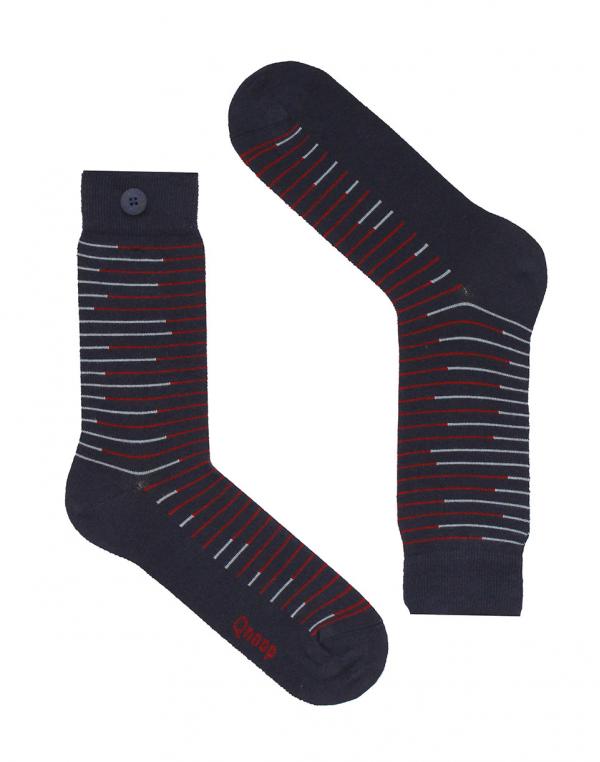 Qnoop Slim Stripe Navy 39-42