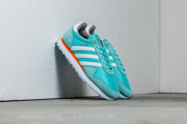 adidas Haven Clear Aqua/ Ftw White/ Easy Orange
