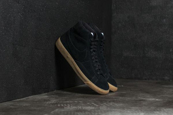 Nike Blazer Mid Premium Black/ Black-Gum Light Brown