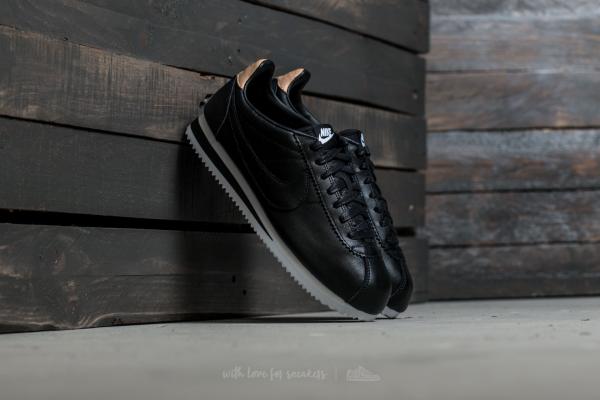 Nike Classic Cortez Leather SE Black/ Black-White-Vachetta Tan