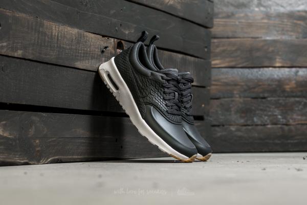Nike Wmns Air Max Thea Premium Dark Grey/ Dark Grey-Gum Yellow