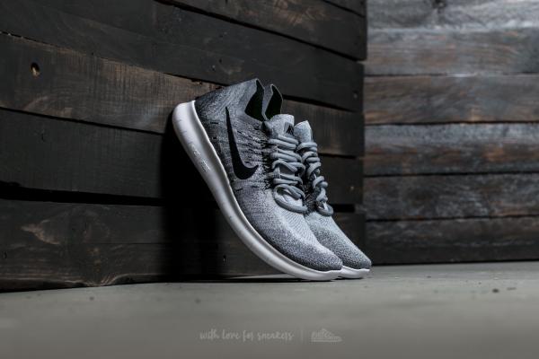 Nike Free Run Flyknit 2017 Wolf Grey/ Black-Anthracite