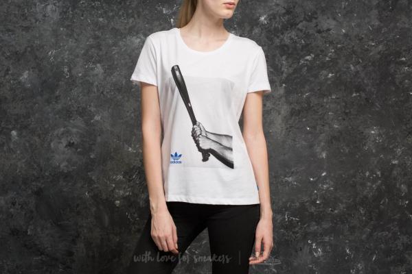adidas Graphic Tee White