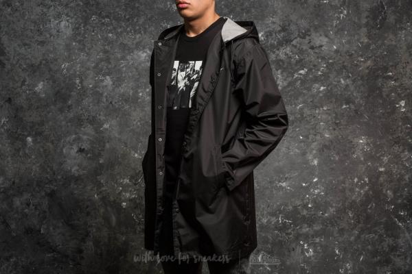 Stüssy Long Hooded Coach Jacket Black