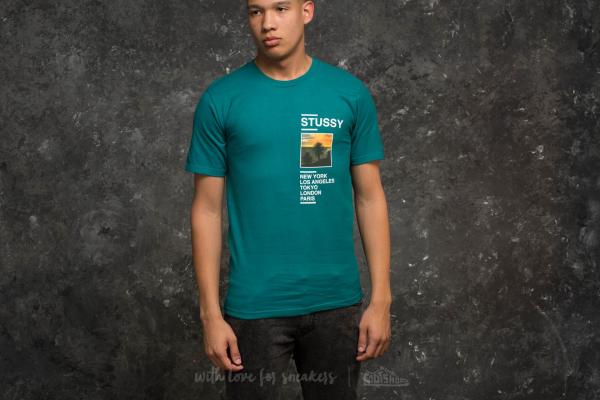 Stüssy Gold Coast Tee Dark Teal