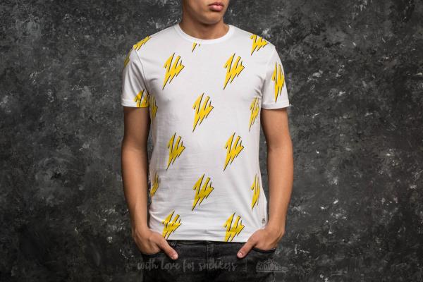 Cheap Monday Bolts Standard Tee White