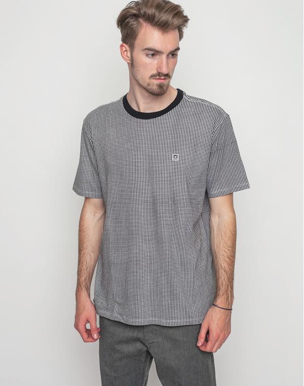 Triko Obey Eighty Nine Houndstooth White Multi